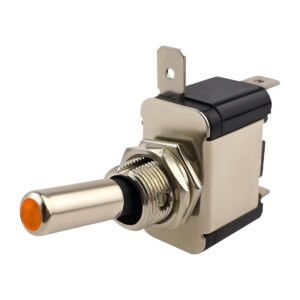 amber illuminated toggle switch