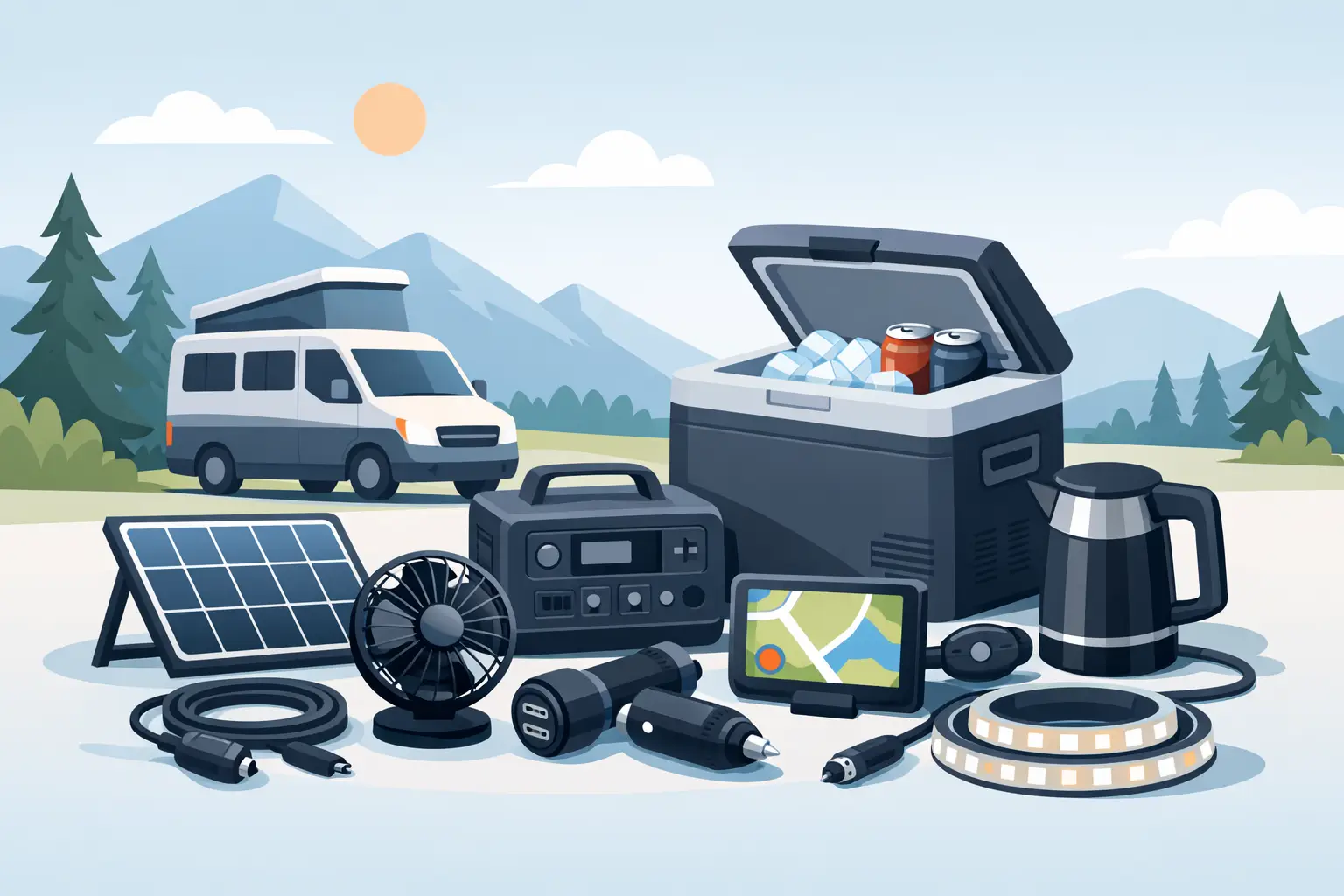 Best 12v Accessories for Campervan Use