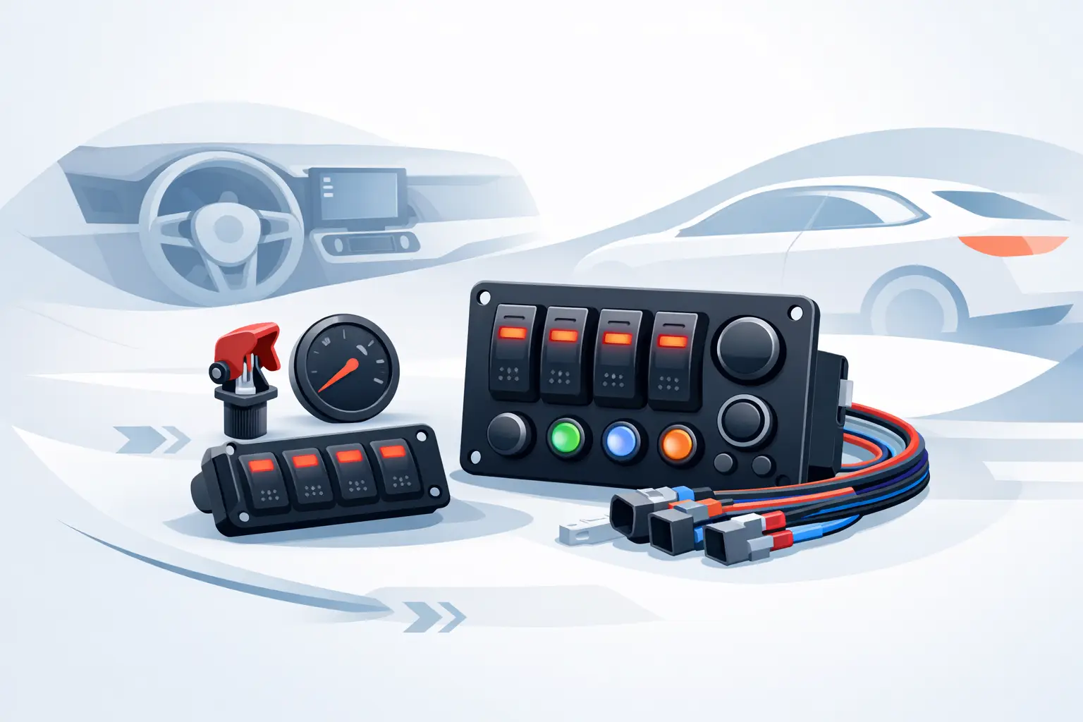 Choosing an Automotive Switch Panel Kit
