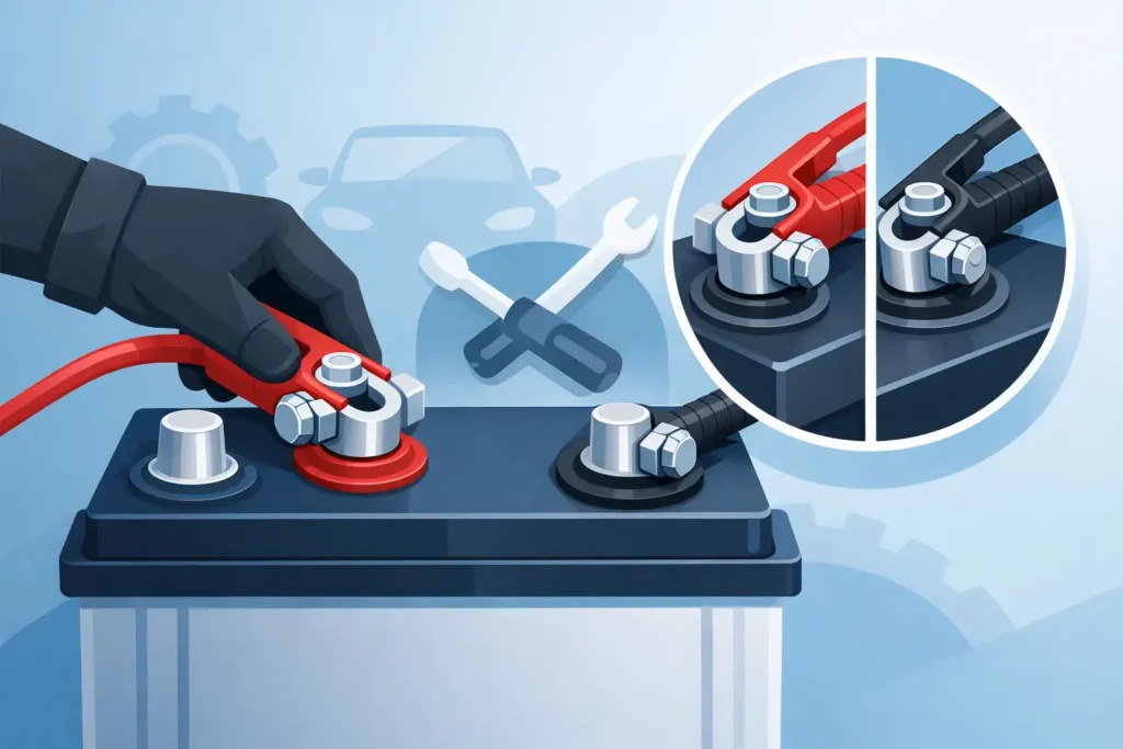 How to Fit Battery Terminal Clamps Properly