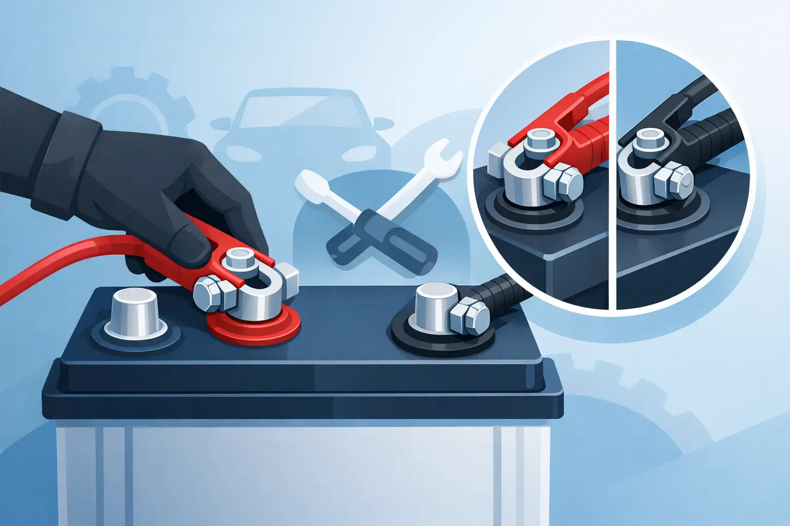 How to Fit Battery Terminal Clamps Properly