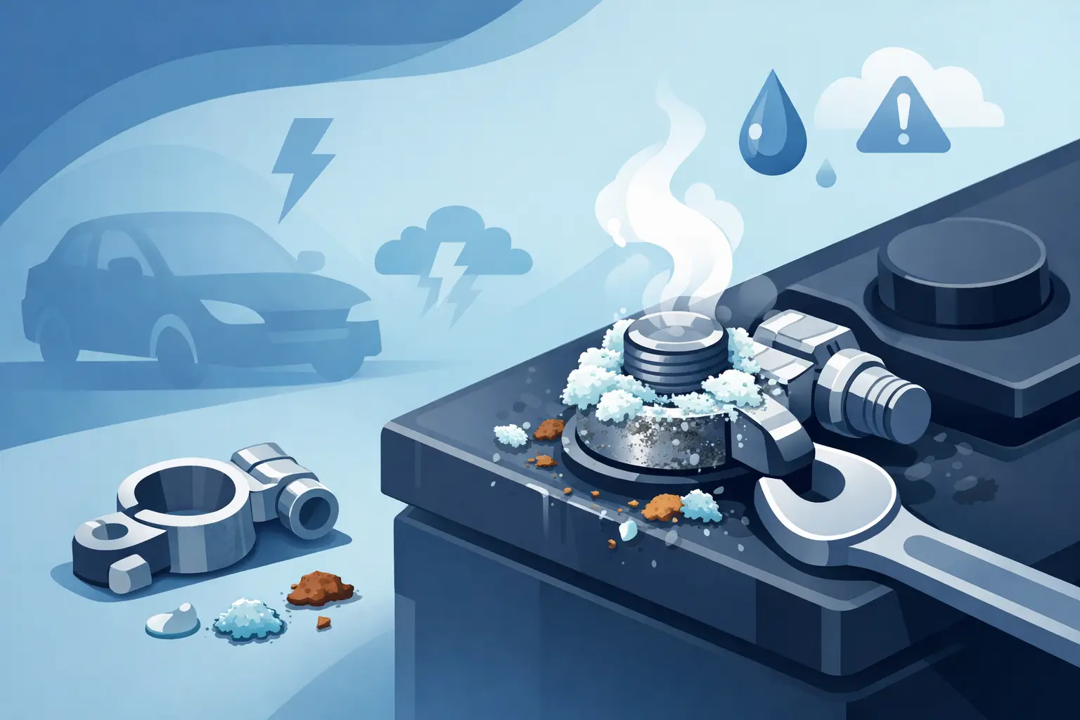 What Causes Battery Terminal Corrosion?