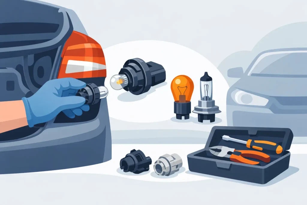 Vehicle Bulb Holder Replacement Guide