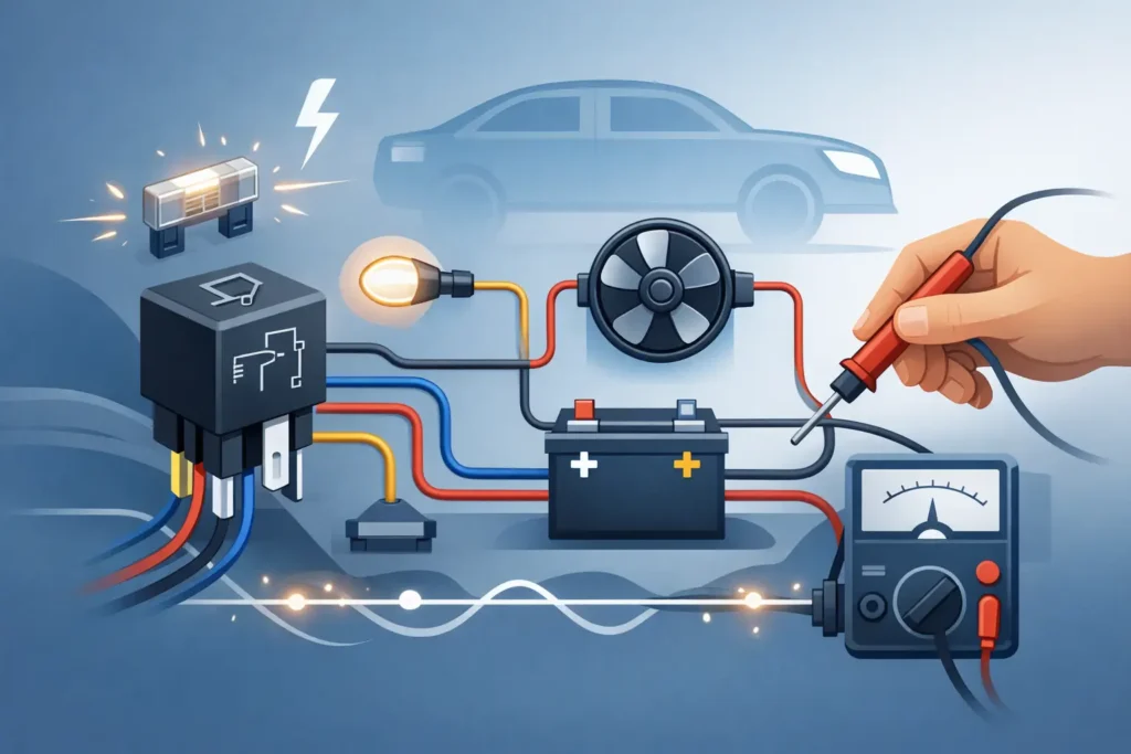 Automotive Relay Wiring Guide for 12V Systems