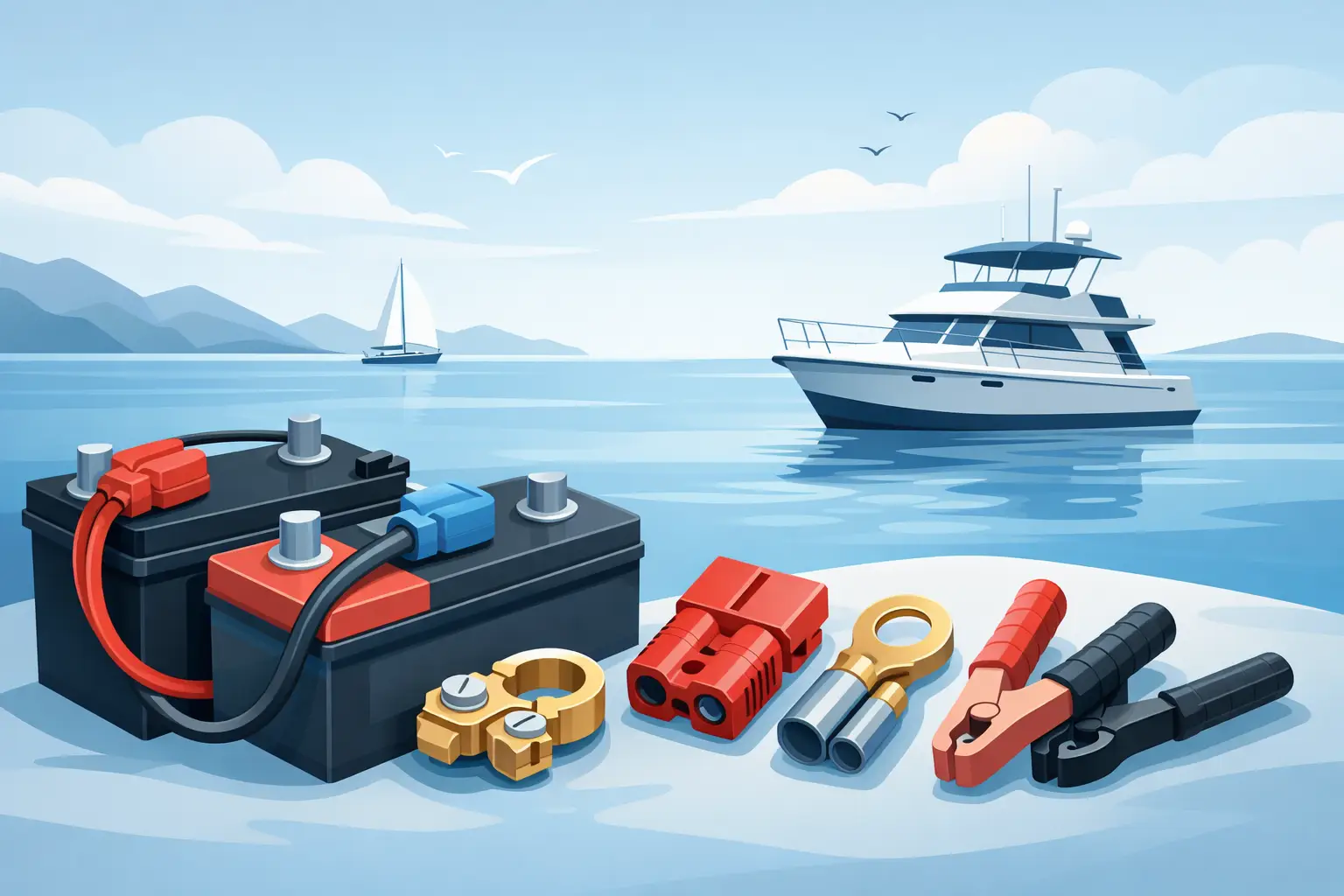 Best Battery Connectors for Marine Boat Owners