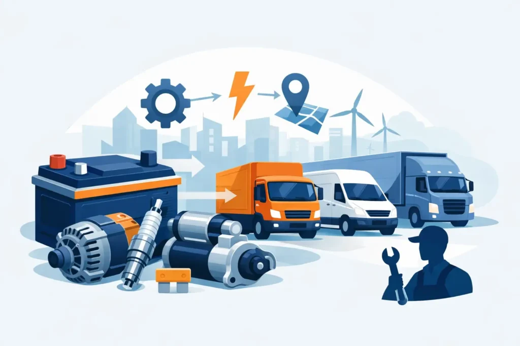 Auto Electrical Components That Get Jobs Moving
