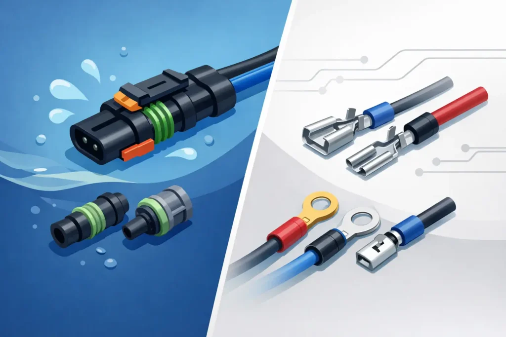 Sealed Connectors vs Open Terminals Compared