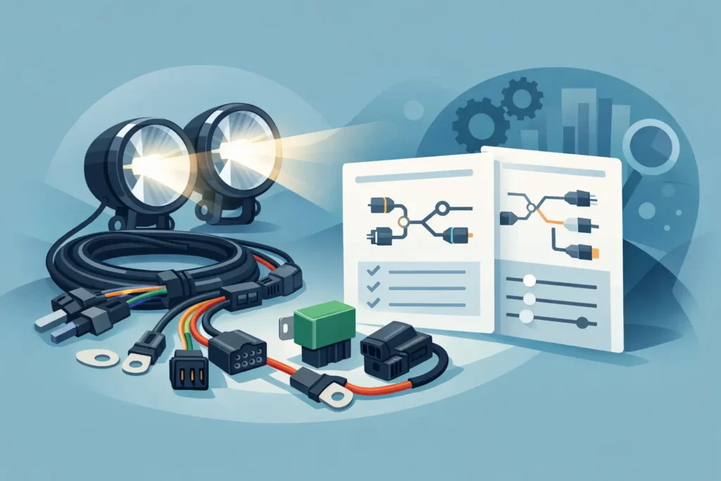 Spotlight Wiring Harness Comparison Guide