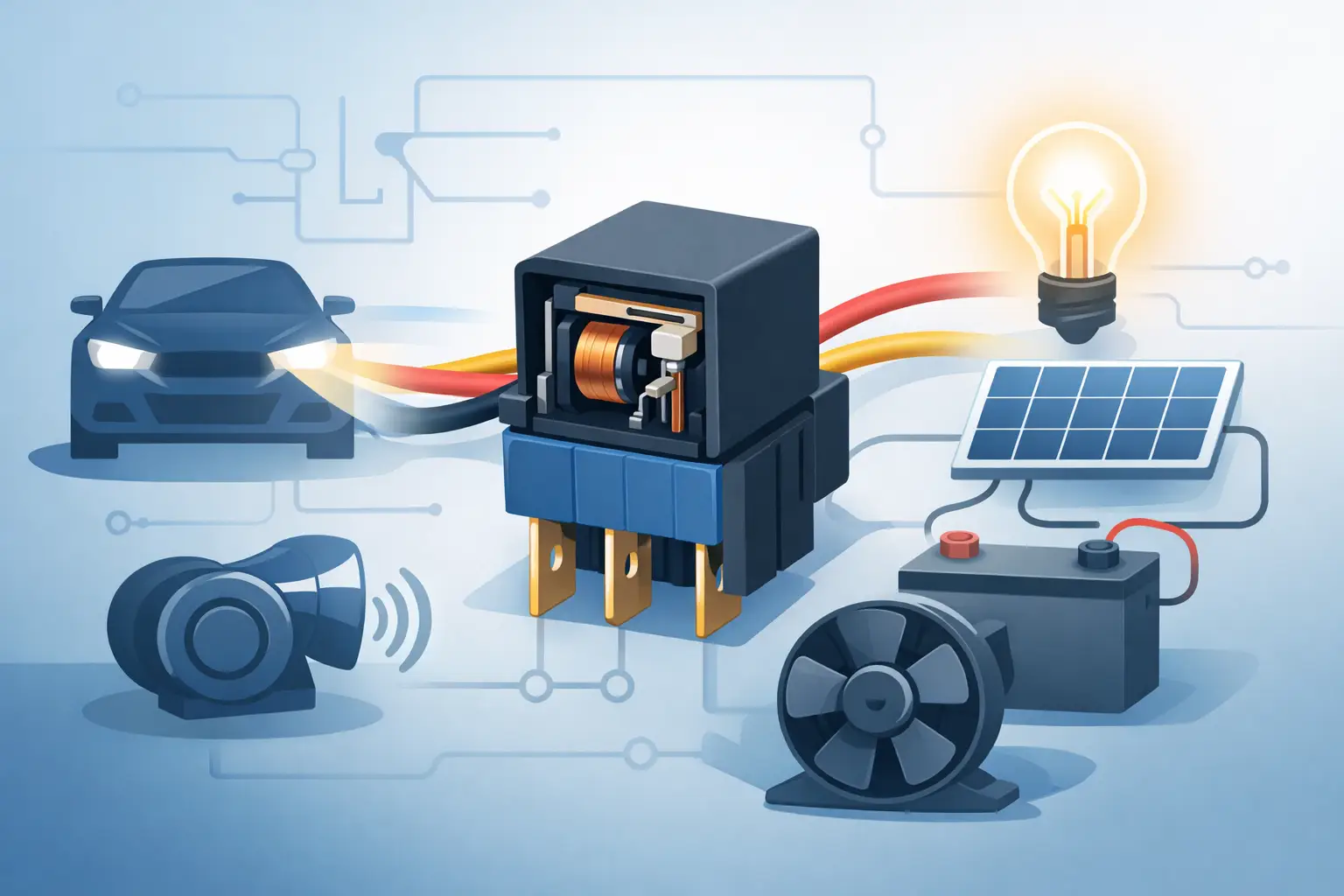 When to Use Relay Circuits in 12V Systems